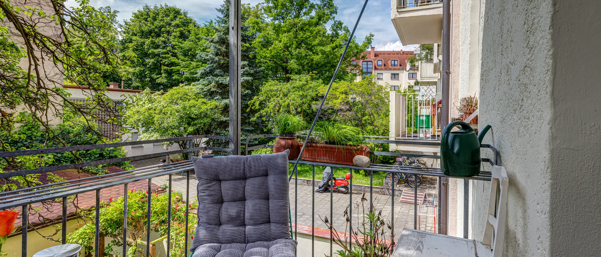 マンション München Untergiesing 02 ベランダ 13977