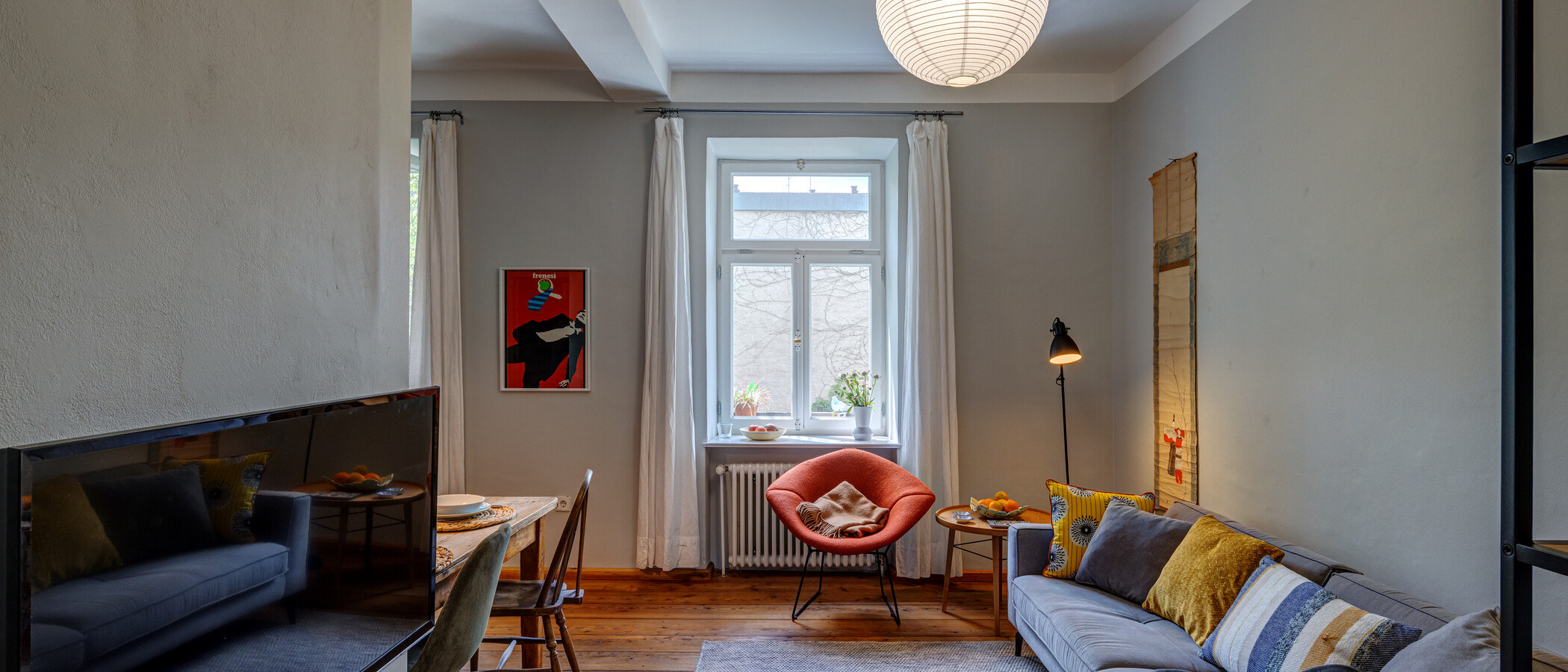 マンション München Untergiesing 01 リビングエリア 13977