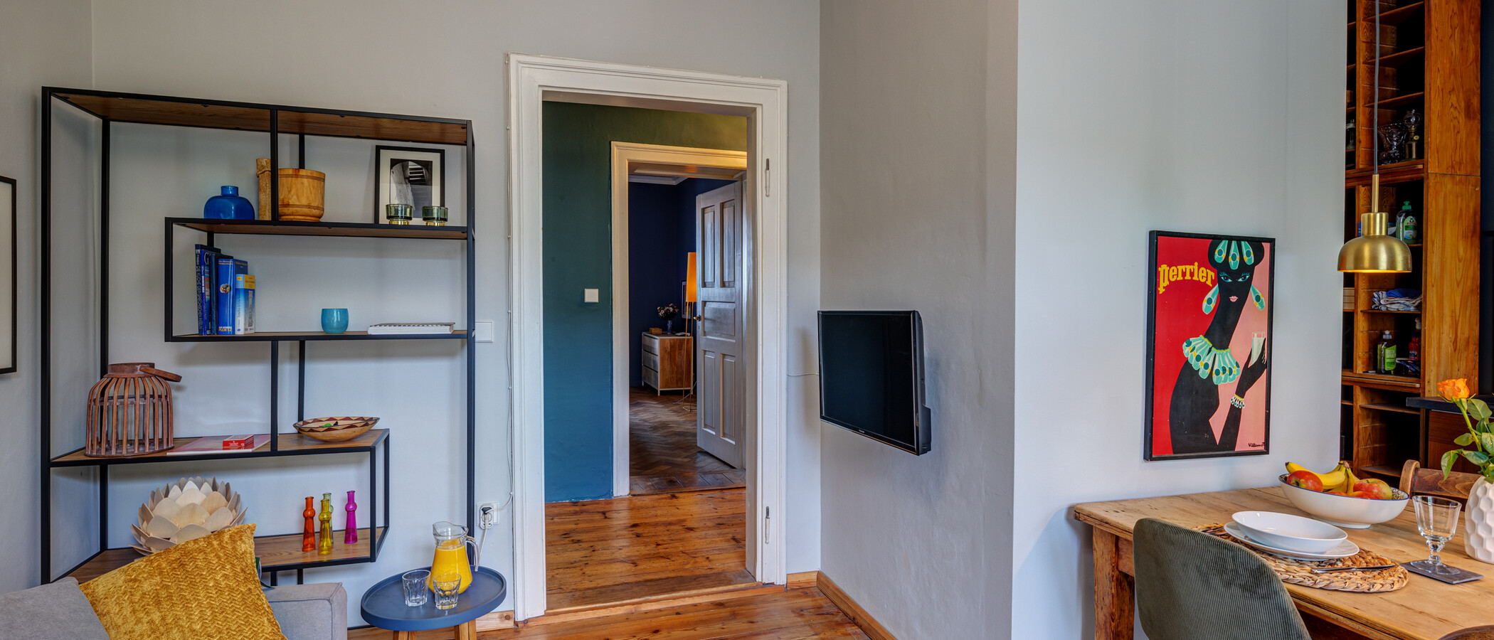 マンション München Untergiesing 03 リビングエリア 13977