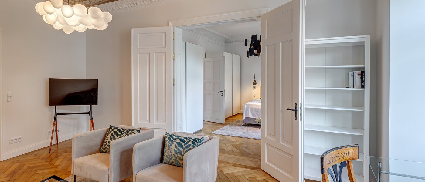 マンション München Lehel 04 リビングエリア 13986