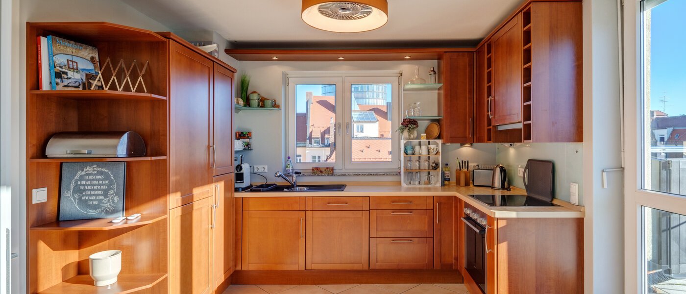 ペントハウス München Neuhausen 01 キッチン 13988