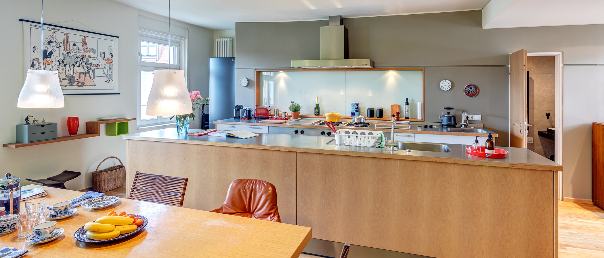 複層－回廊住宅 München Glockenbachviertel 02 キッチン 13995
