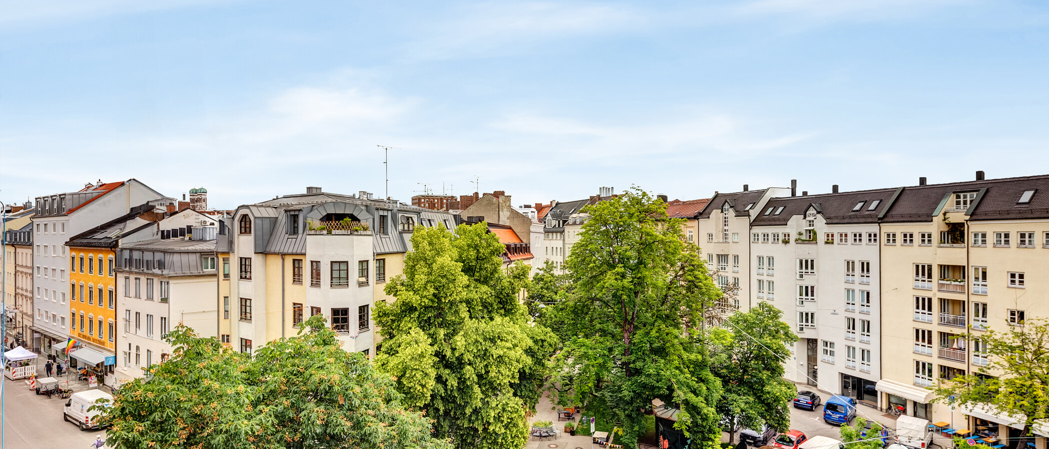 複層－回廊住宅 München Glockenbachviertel 03 物件からの眺め 13995