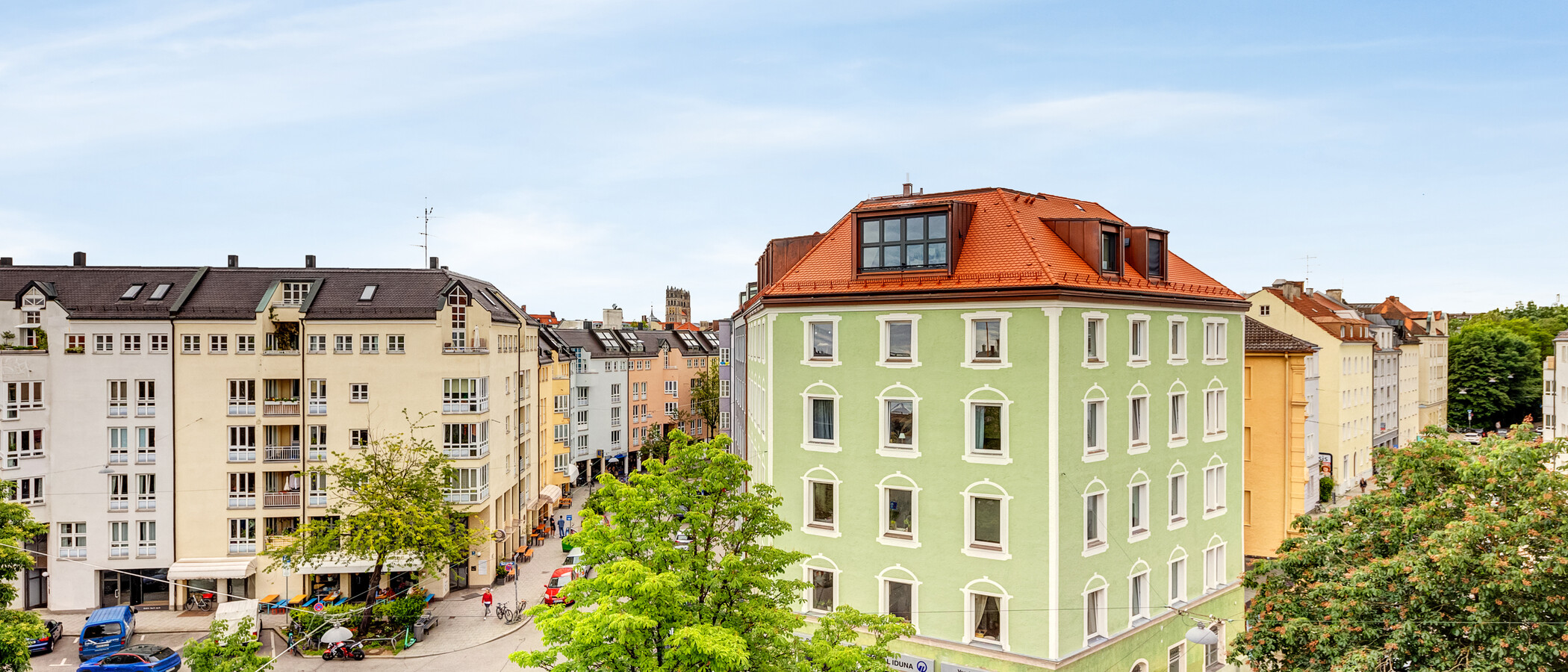 複層－回廊住宅 München Glockenbachviertel 04 物件からの眺め 13995