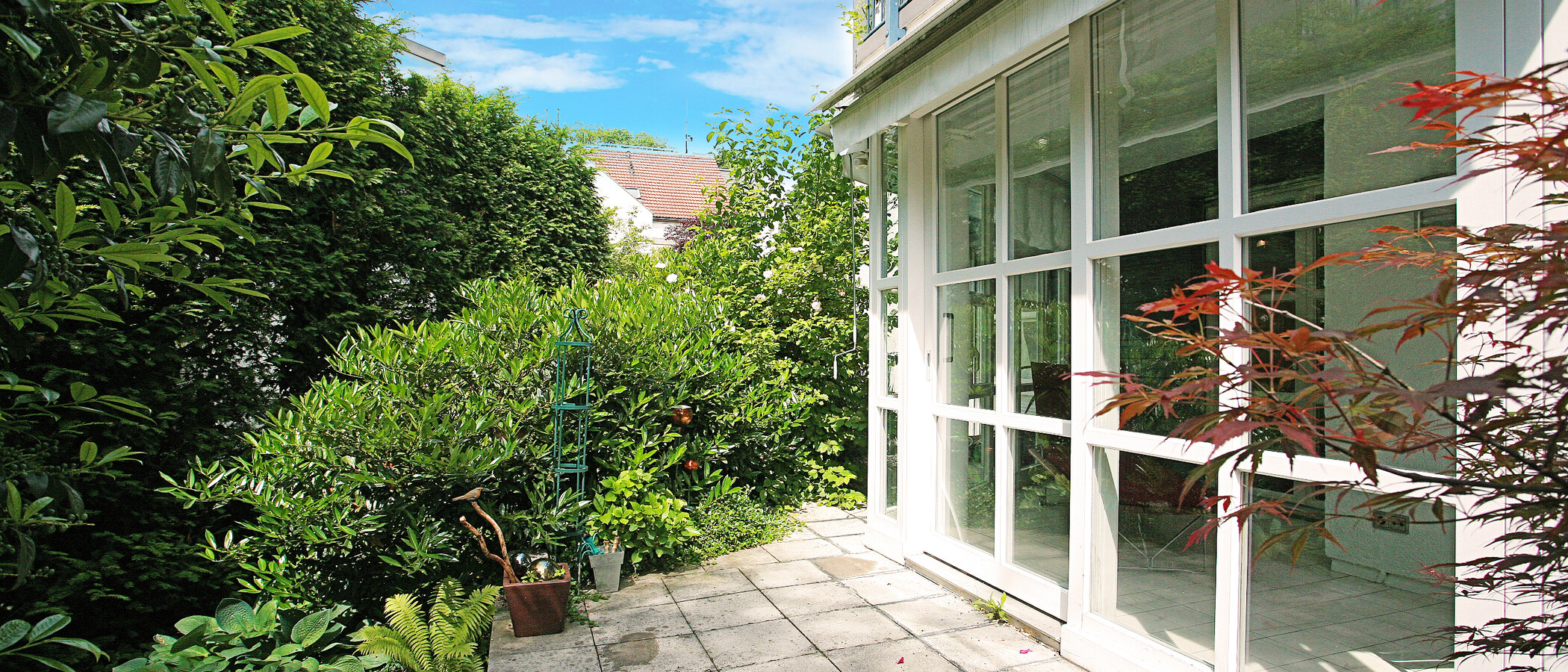 庭付き住宅 München Herzogpark 01 テラス・ポーチ 1401