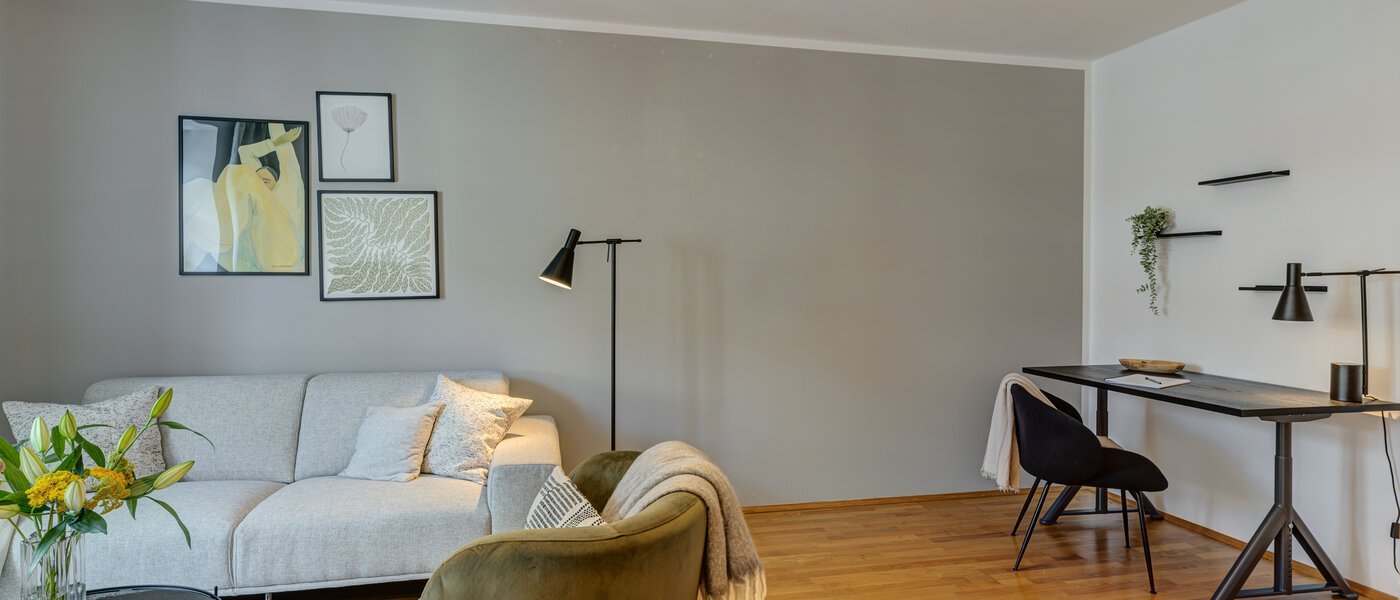 マンション München Lehel 03 リビングルーム 14023