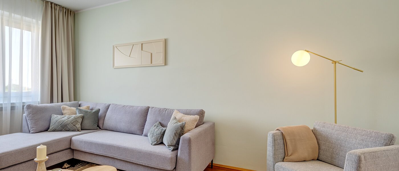 マンション München Haidhausen 02 リビングルーム 14027