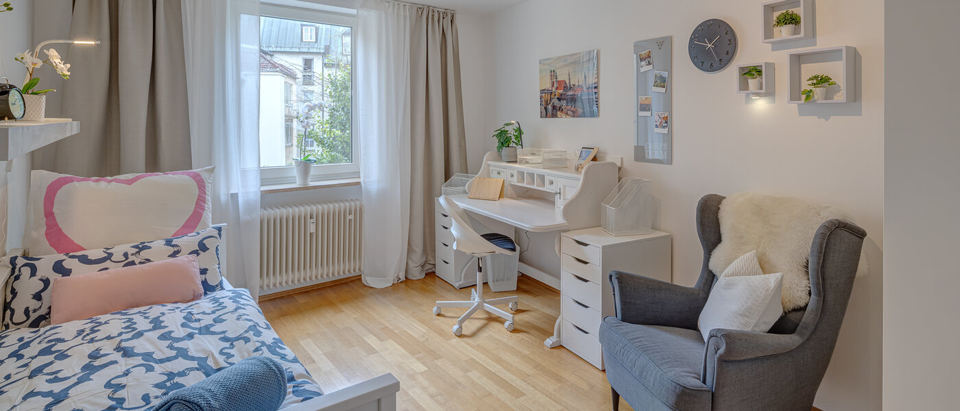 マンション München Lehel 05 2.　寝室 14040