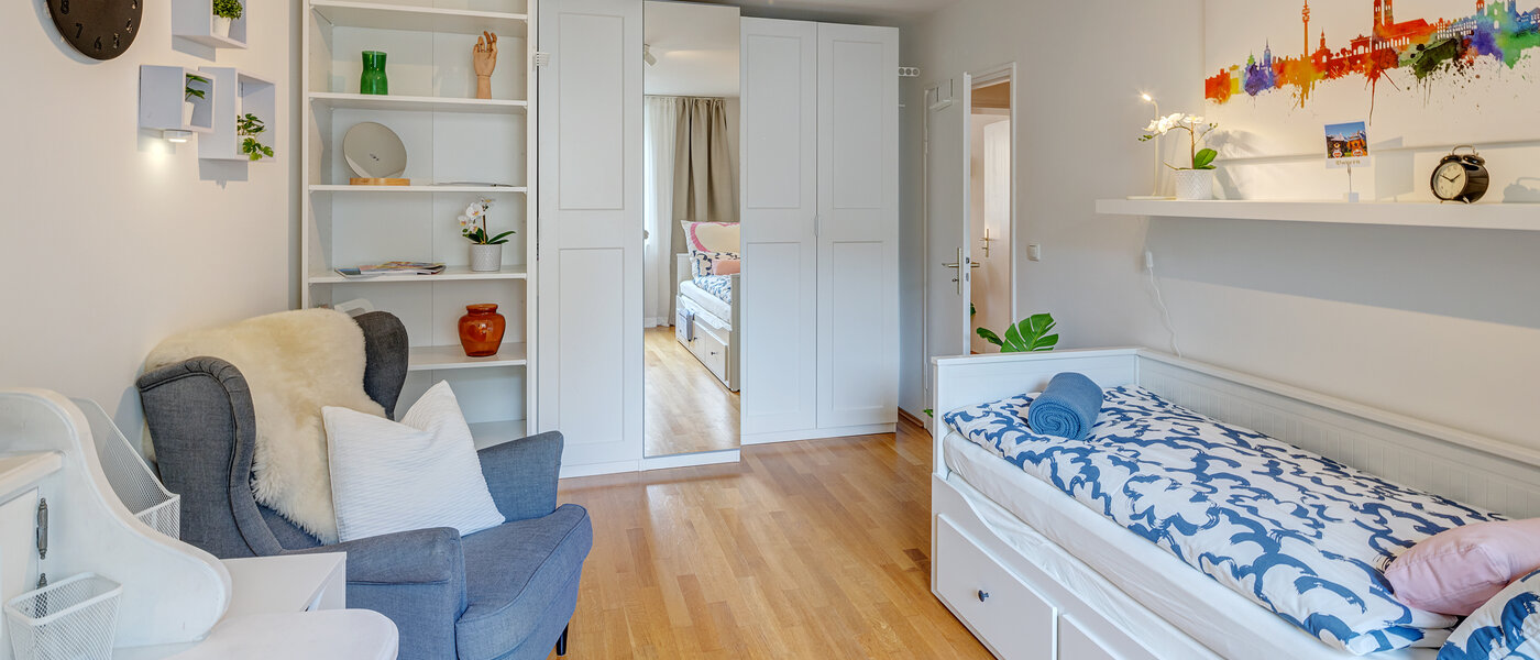 マンション München Lehel 07 2.　寝室 14040