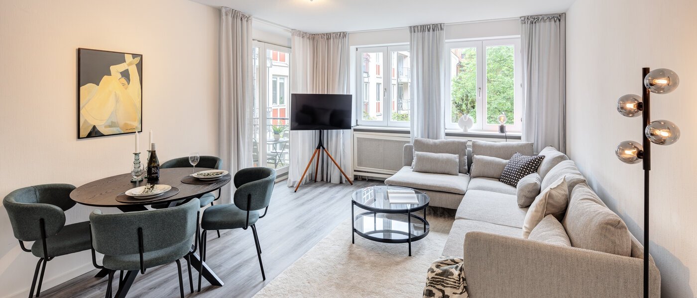 マンション München Lehel 05 リビングエリア 14051