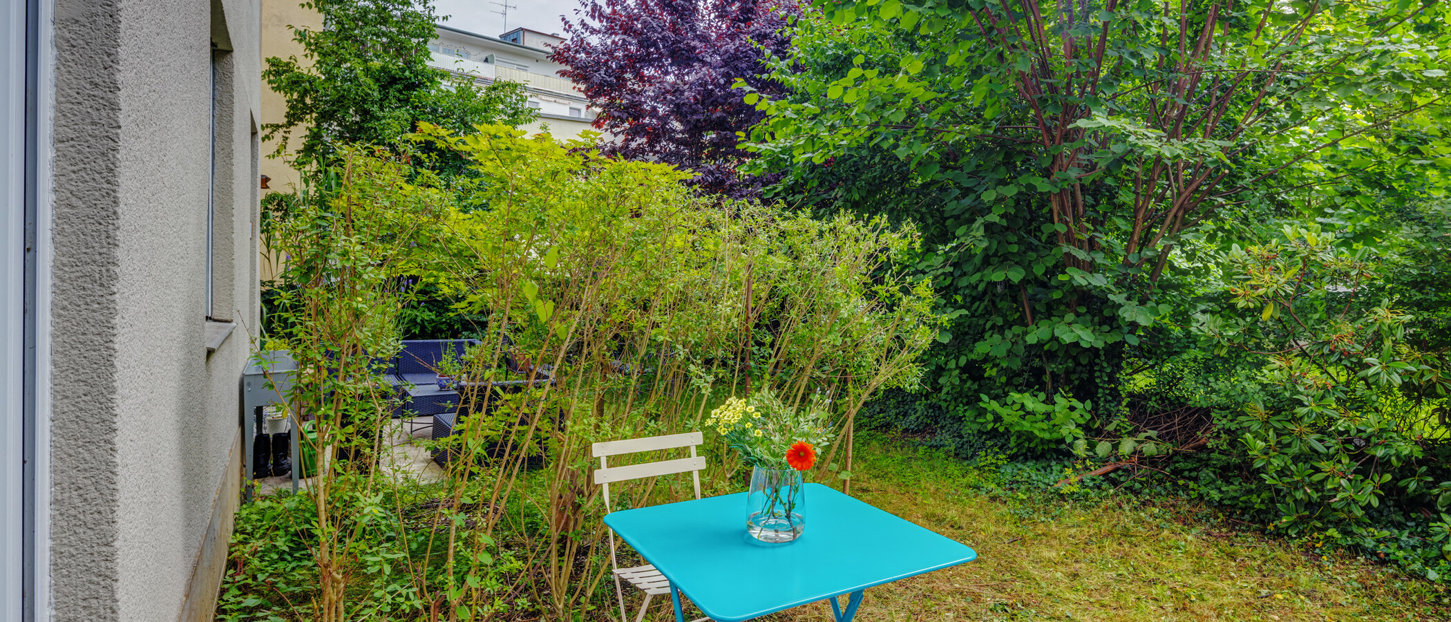 アパルトマン München Schwabing 01 庭 14061
