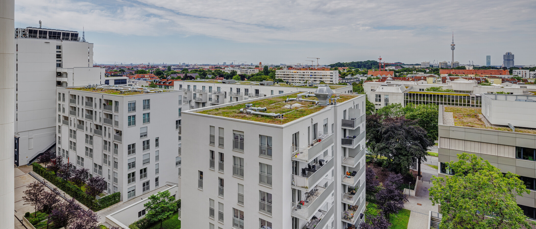 マンション München Schwabing (rechts der Leopoldstraße) 01 物件からの眺め 14071