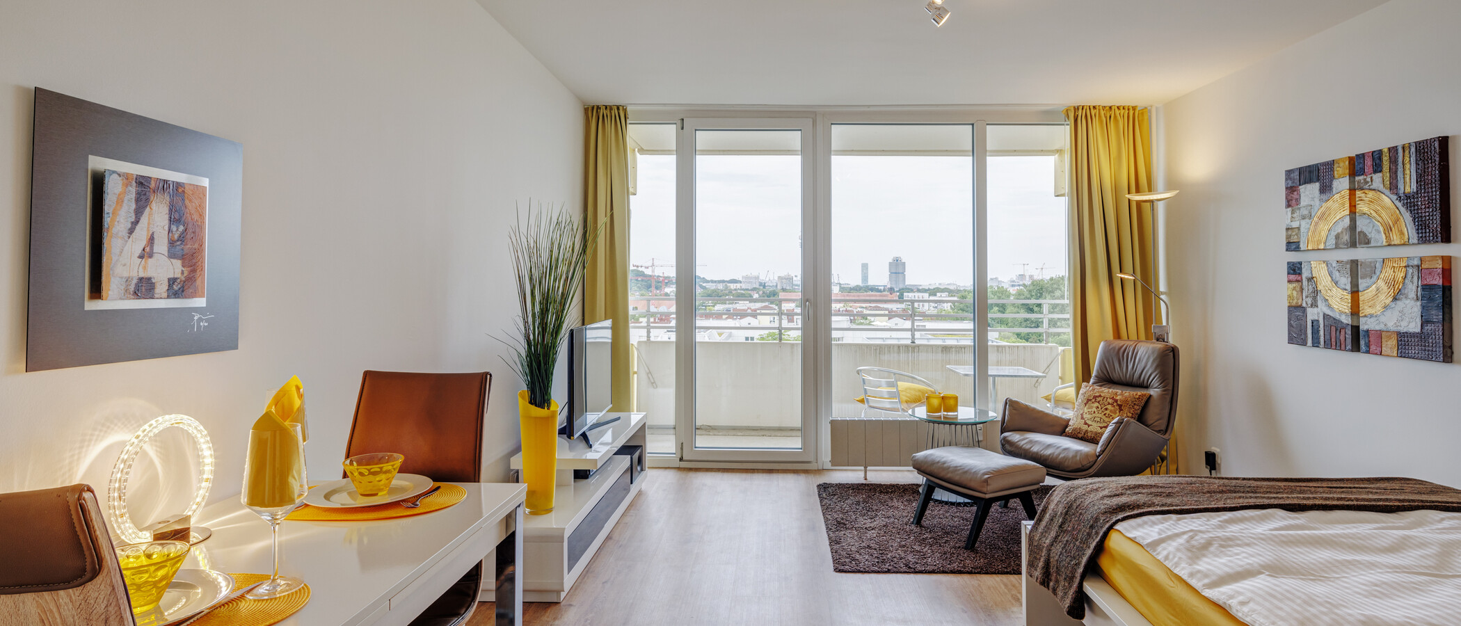 マンション München Schwabing (rechts der Leopoldstraße) 01 リビングエリア 14071
