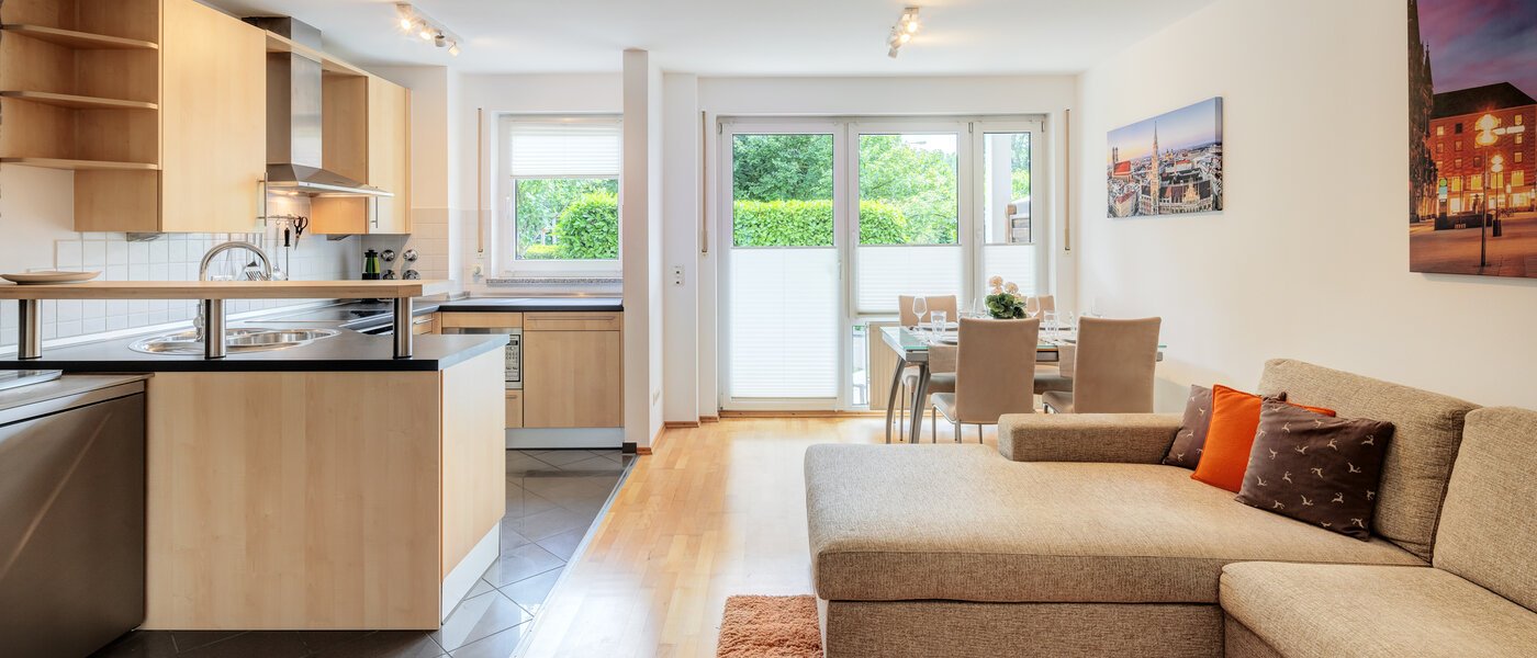 マンション München Daglfing 04 リビングエリア 14078