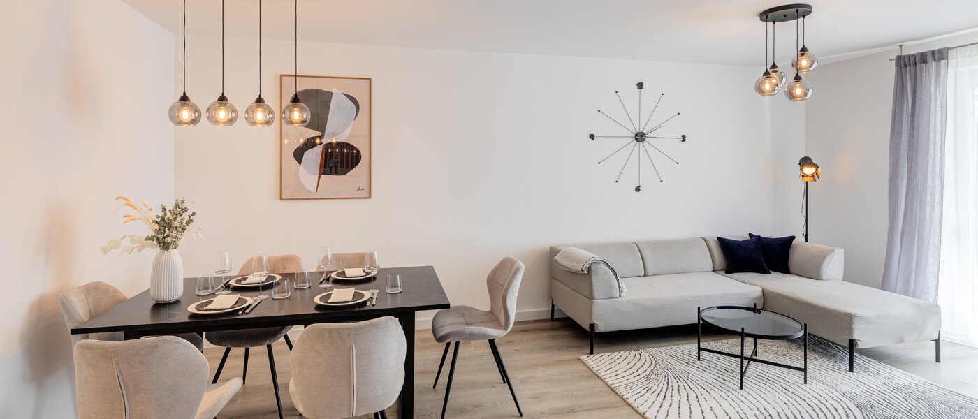 マンション München Neuhausen 03 リビングエリア 14083