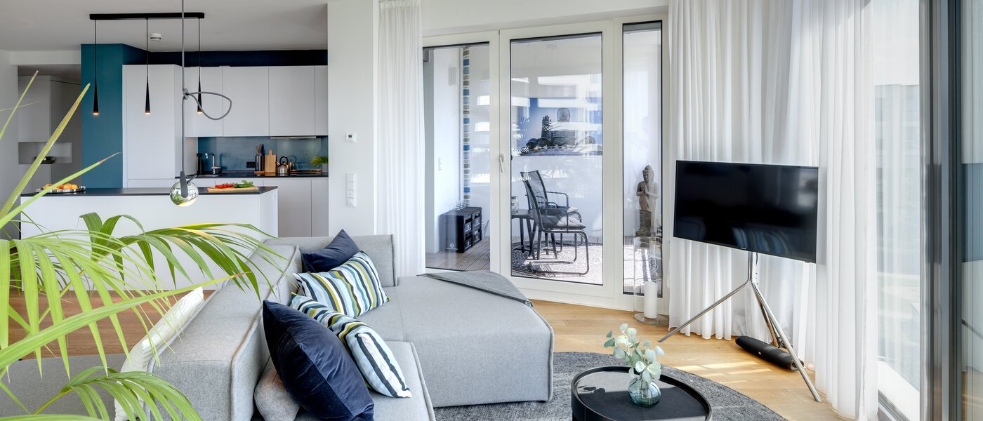 マンション München Obersendling 05 リビングエリア 14091