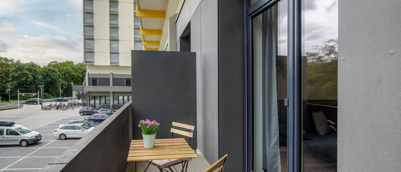 アパルトマン München Schwabing 03 ベランダ 14107