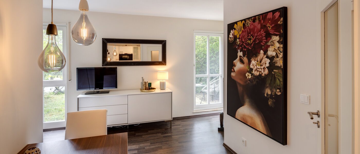 マンション München Schwabing-Nord (zw. Belgrad- & Leopoldstraße) 03 リビングエリア 14138