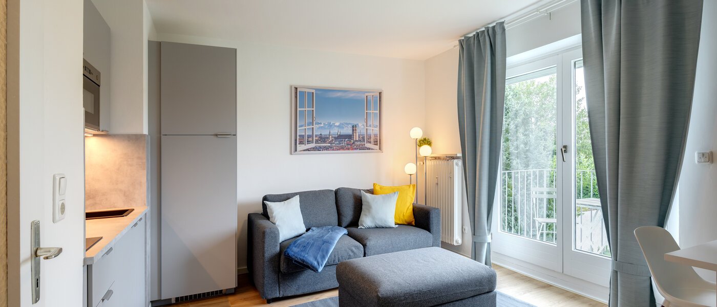 アパルトマン Garching 01 リビングエリア 14147