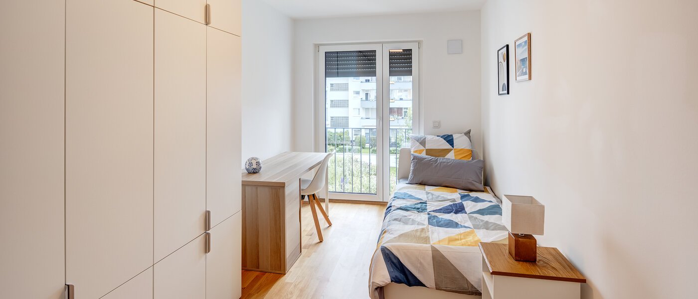 マンション München Untersendling 01 2.　寝室 14149