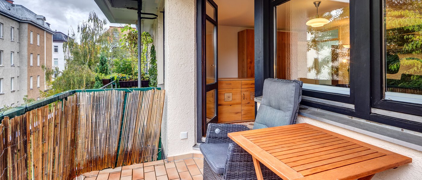 マンション München Maxvorstadt - Rund um den Josephplatz 01 ベランダ 14151