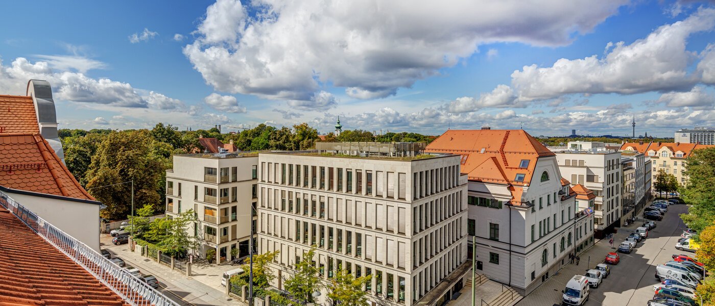 アティック・フラット（屋根裏） München Bogenhausen 03 物件からの眺め 14171