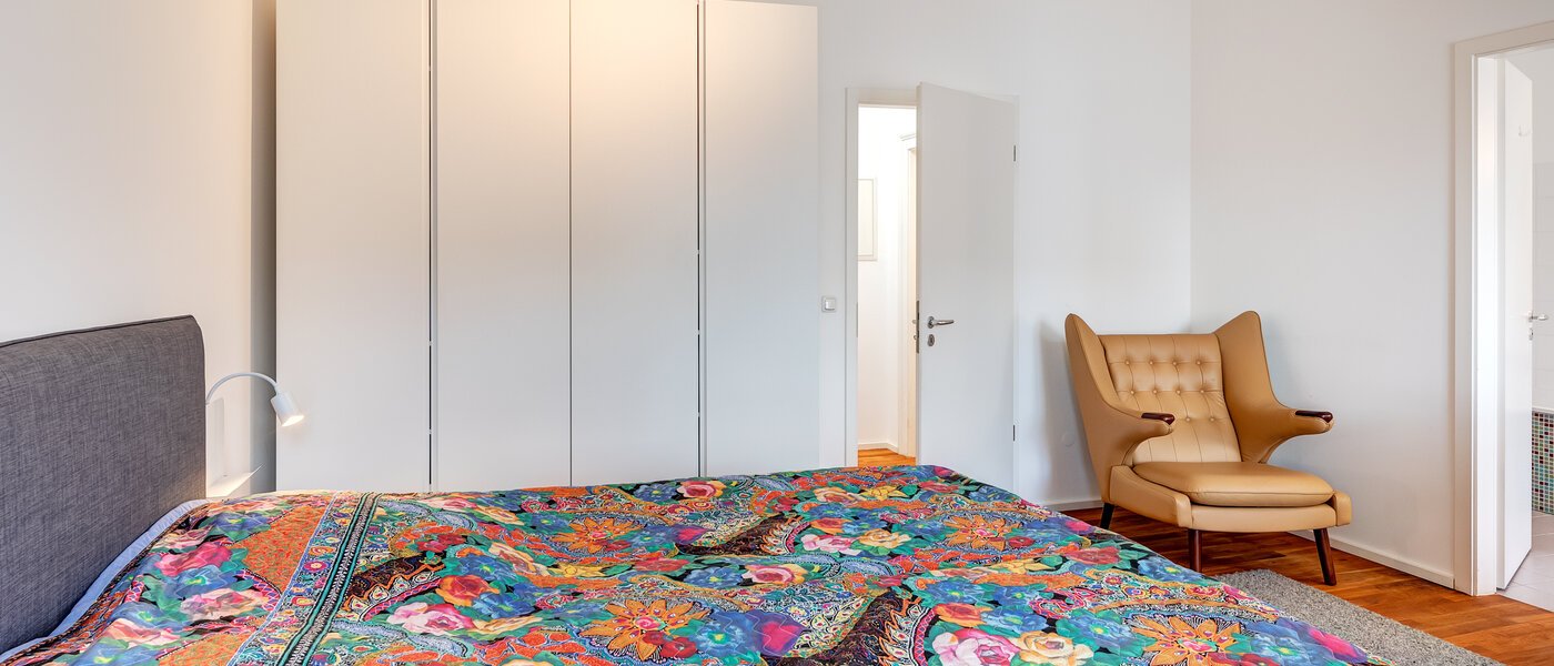 アティック・フラット（屋根裏） München Isarvorstadt 03 寝室 14172