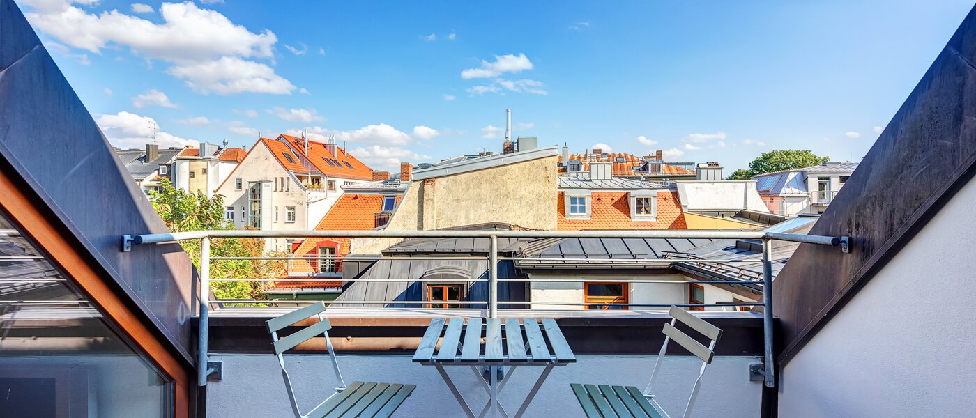 アティック・フラット（屋根裏） München Isarvorstadt 01 ルーフテラス 14172