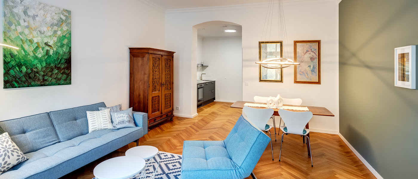 マンション München Maxvorstadt - Museumsviertel 03 リビングエリア 14203