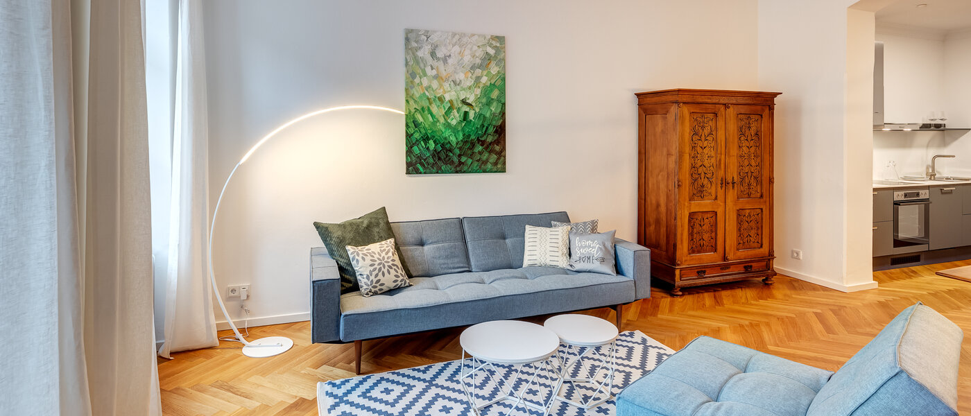 マンション München Maxvorstadt - Museumsviertel 04 リビングエリア 14203