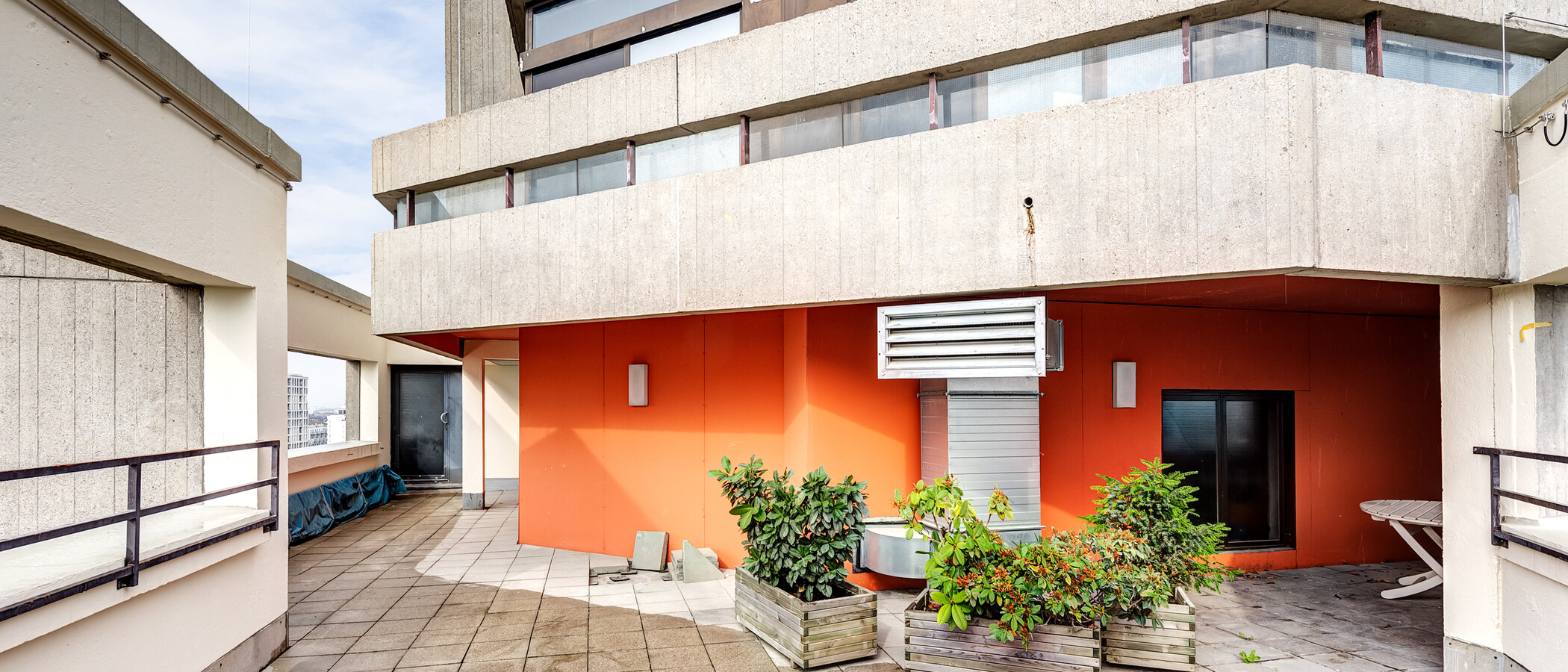 マンション München Schwabing (rechts der Leopoldstraße) 02 共有テラス 14213
