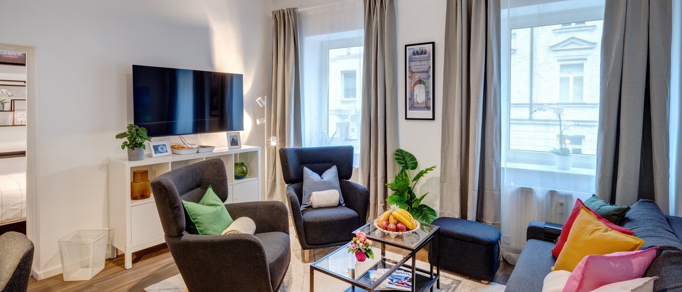 マンション München Lehel 01 リビングエリア 14214