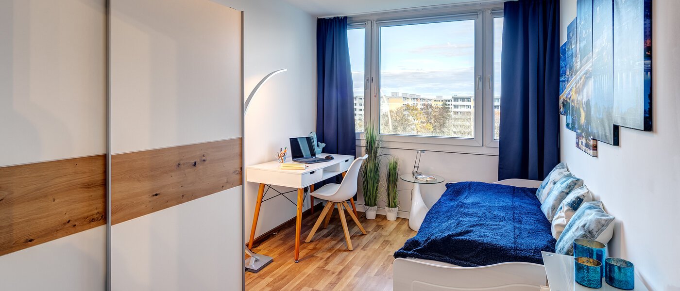 マンション München Ramersdorf 01 2.　寝室 14218