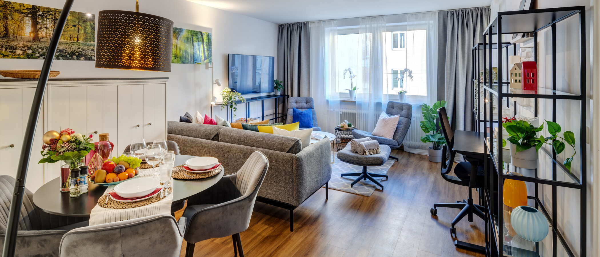 マンション München Lehel 03 リビングエリア 14236