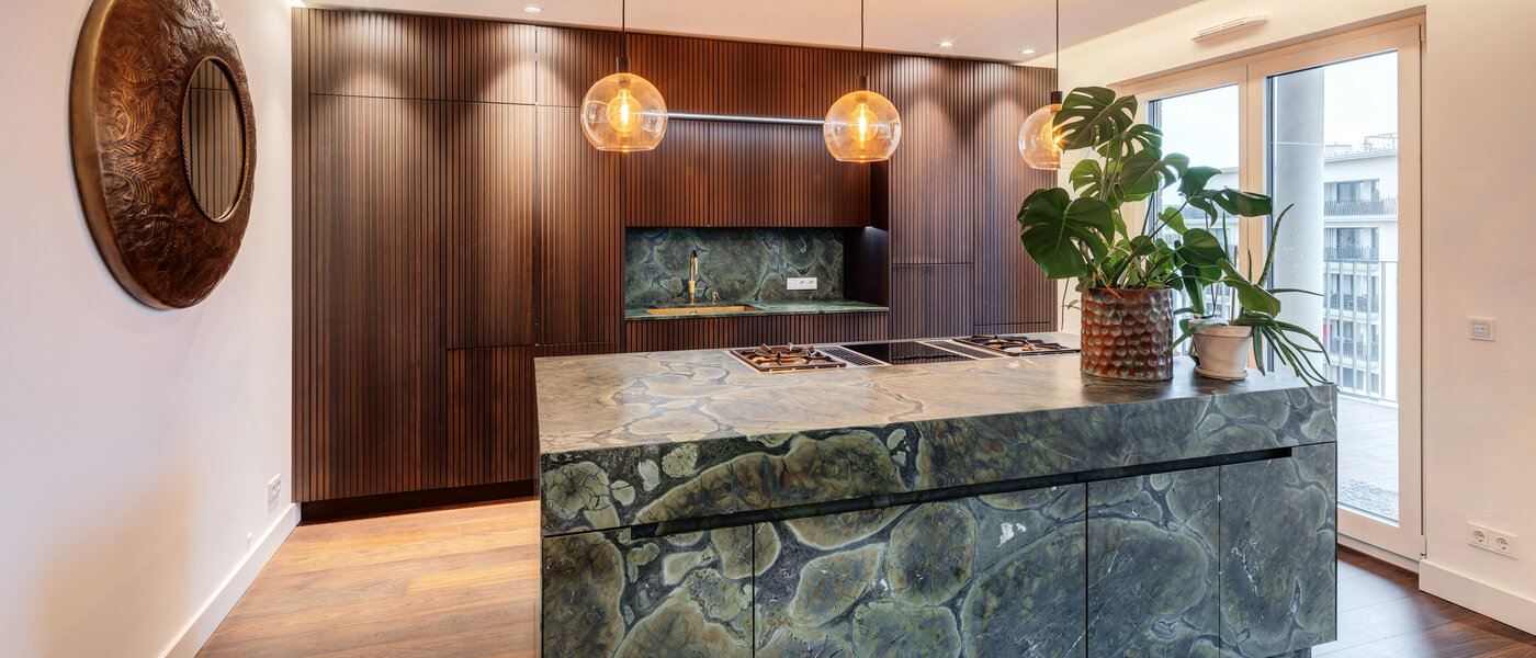 ペントハウス住宅 München Au 01 キッチン 14243