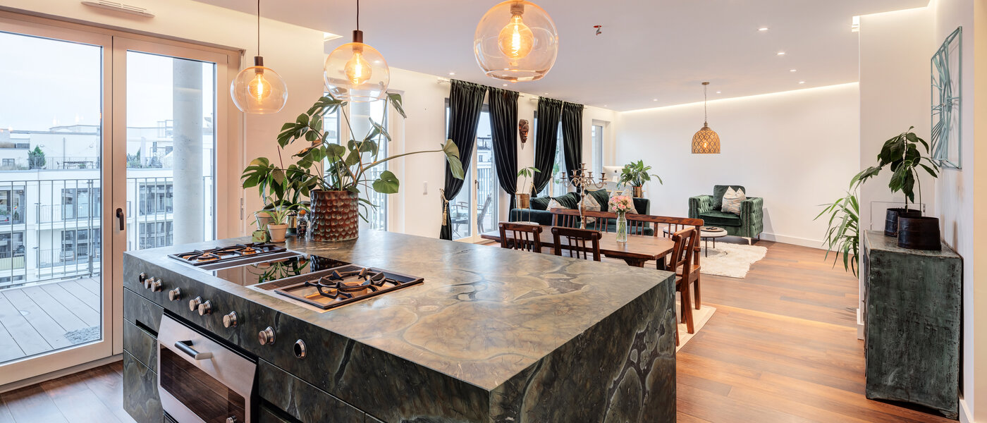 ペントハウス住宅 München Au 05 キッチン 14243