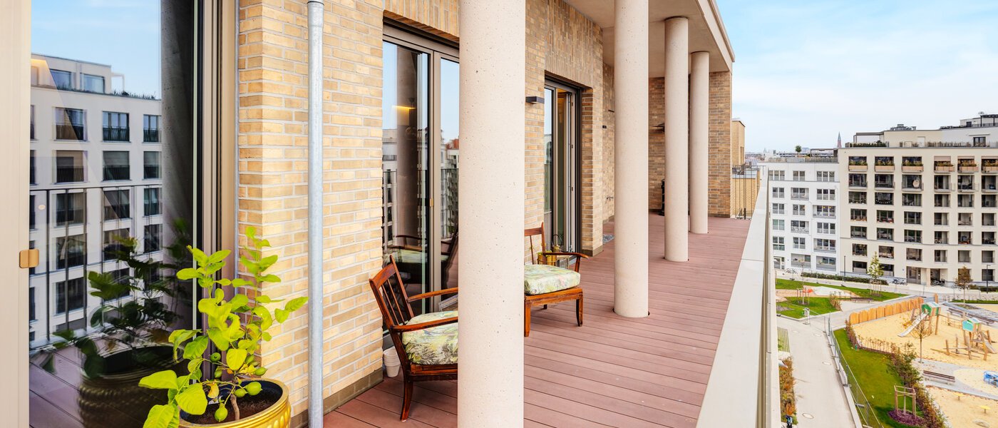 ペントハウス住宅 München Au 01 ロッジア 14243