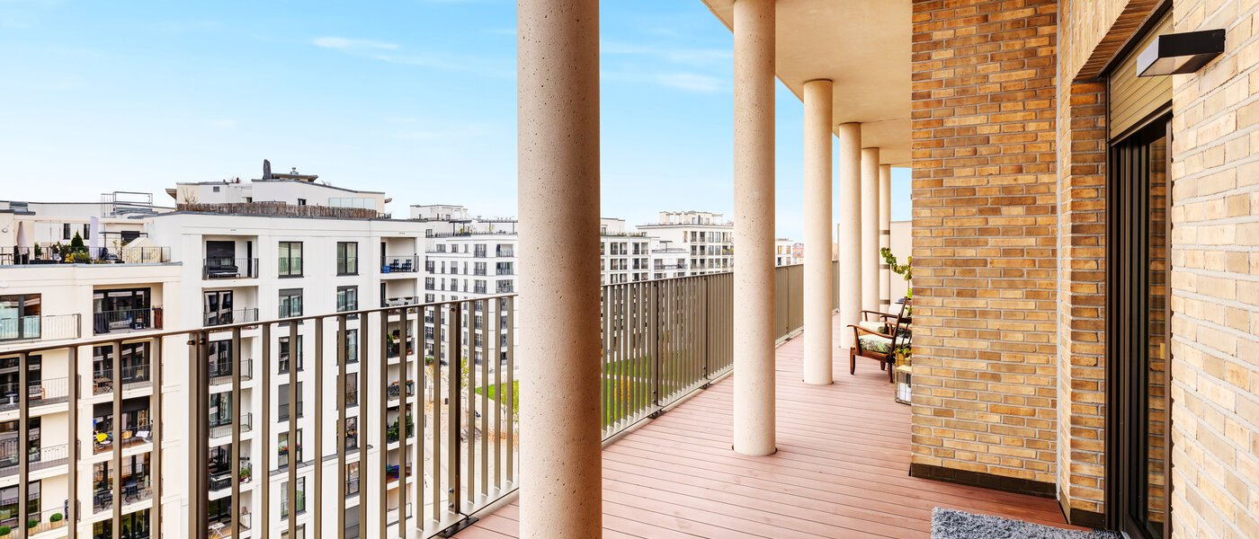 ペントハウス住宅 München Au 03 ロッジア 14243