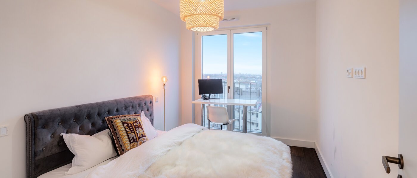 ペントハウス住宅 München Au 01 2.　寝室 14243