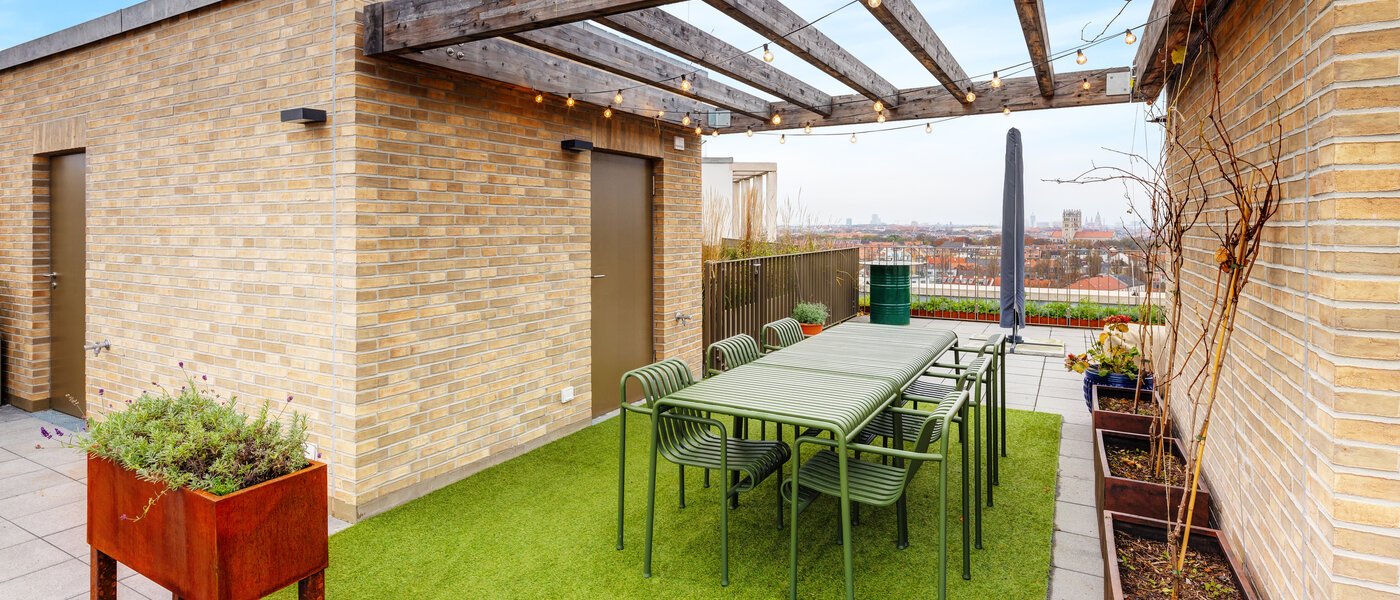 ペントハウス住宅 München Au 05 ルーフテラス 14243