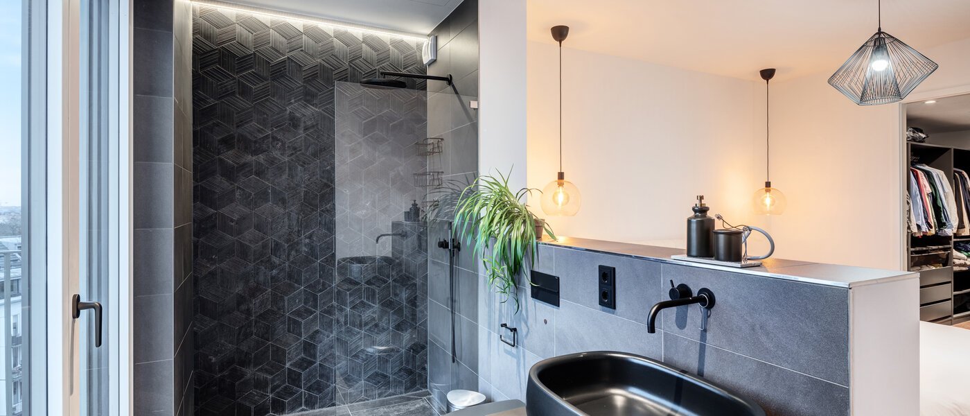 ペントハウス住宅 München Au 01 1つめの浴室 14243