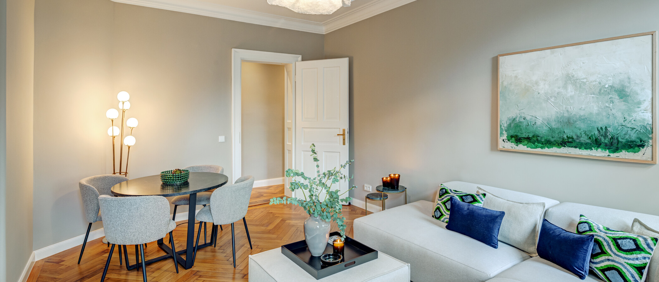マンション München Lehel 02 リビングエリア 14254