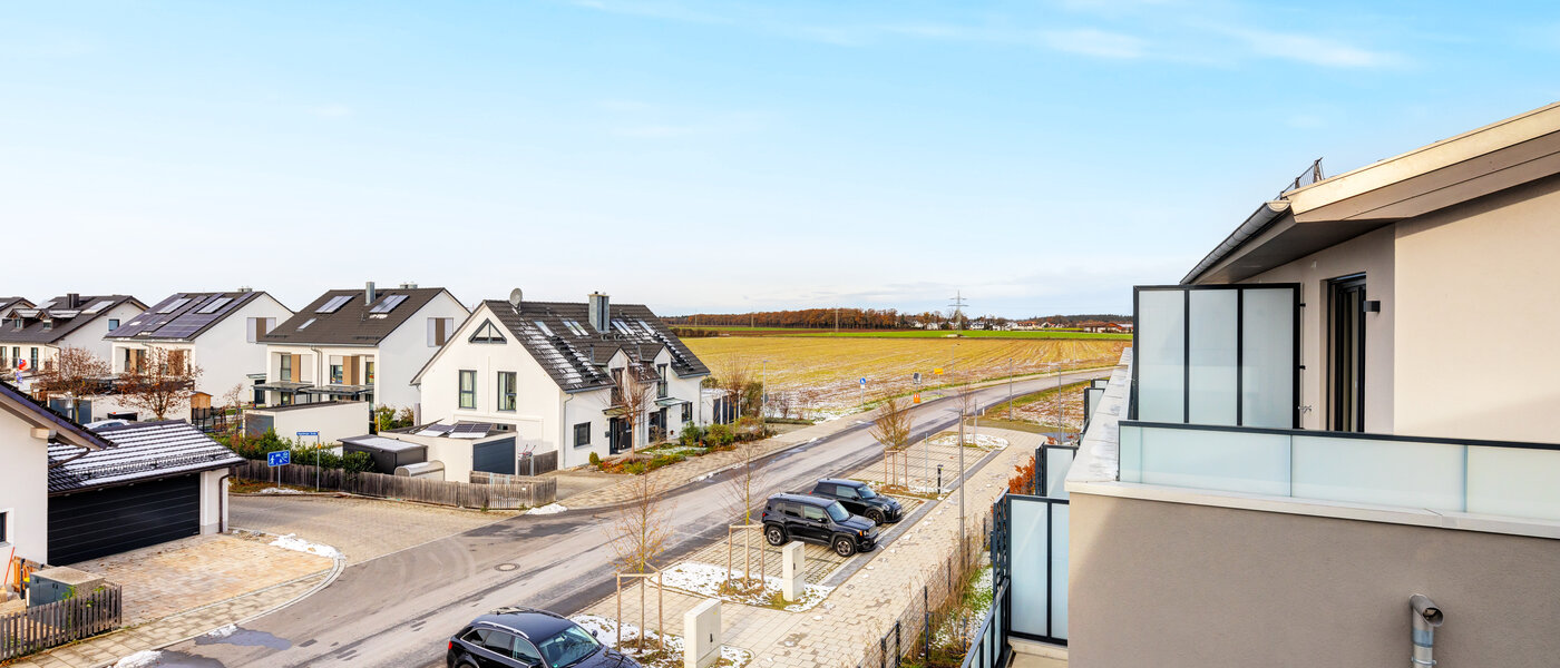 ペントハウス住宅 Putzbrunn 02 物件からの眺め 14256