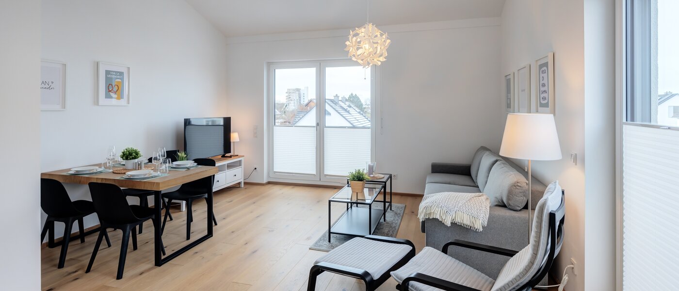 ペントハウス住宅 Putzbrunn 01 リビングエリア 14256