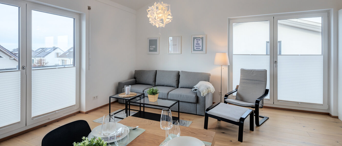 ペントハウス住宅 Putzbrunn 02 リビングエリア 14256