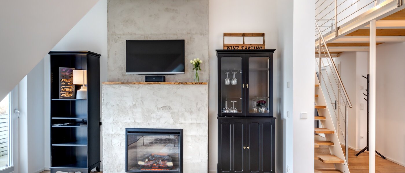 アティック・フラット（屋根裏） München Fasangarten 05 リビングエリア 14268