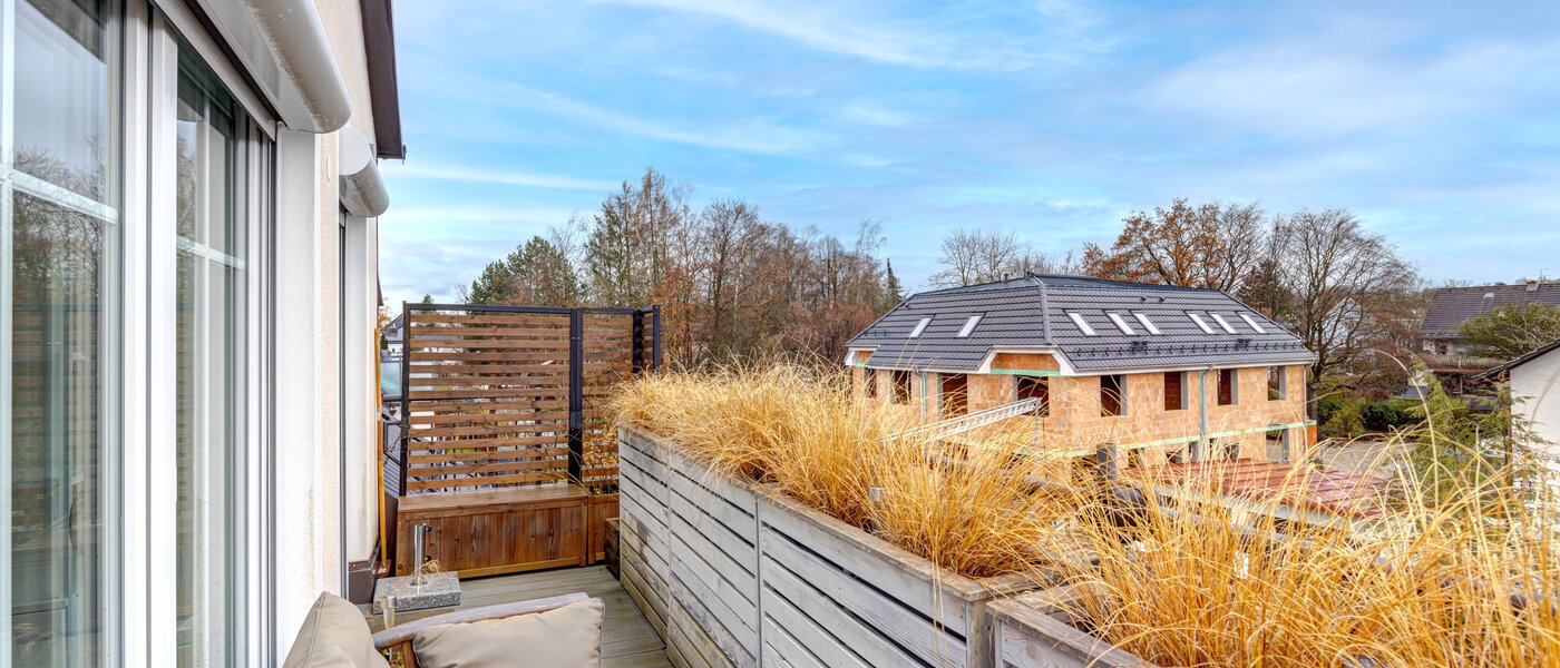 アティック・フラット（屋根裏） München Fasangarten 02 1ベランダ 14268