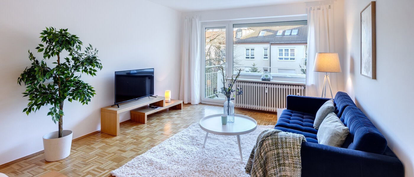 マンション München Giesing 03 リビングルーム 14290