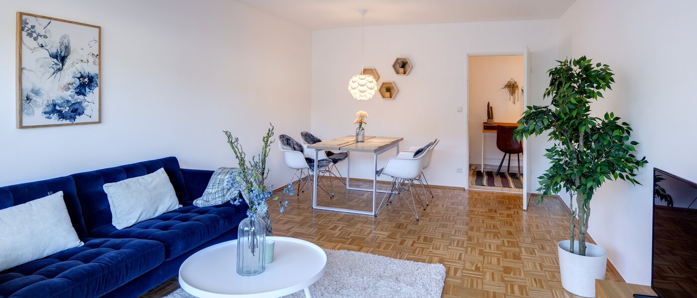 マンション München Giesing 04 リビングルーム 14290