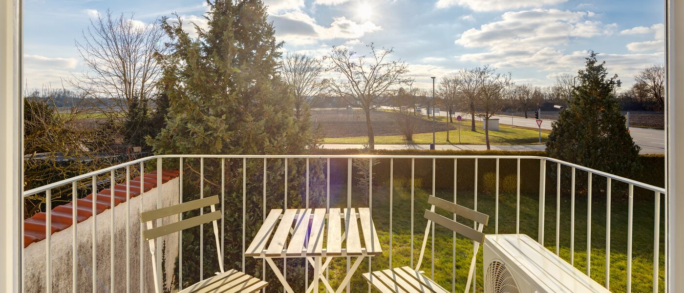 マンション Garching 01 ベランダ 14297